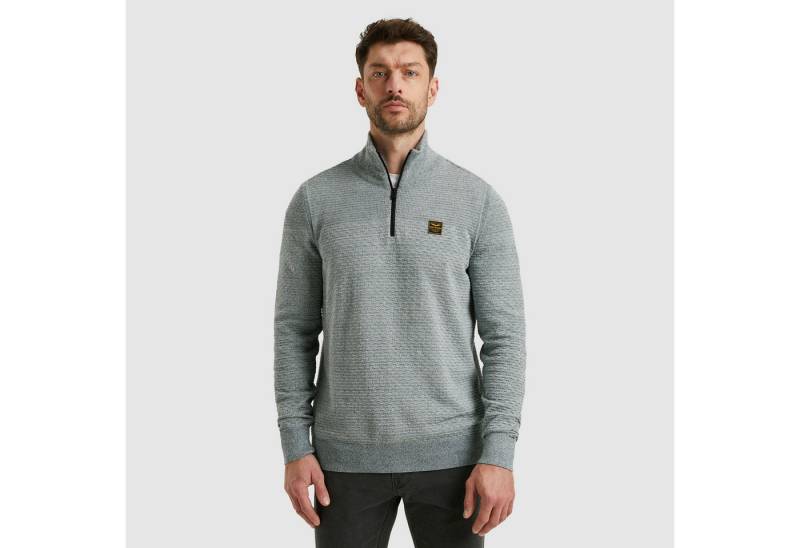 PME LEGEND Troyer mit Struktur-Muster und Logo-Badge von PME LEGEND