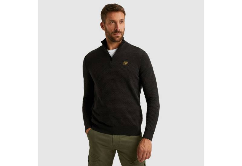 PME LEGEND Troyer mit Struktur-Muster und Logo-Badge von PME LEGEND