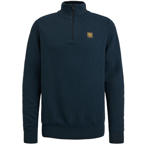 PME Legend Half Zip Collar Cotton Plated - XL von PME Legend