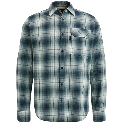 PME Legend Long Sleeve Shirt Ctn Twill Check - M von PME Legend