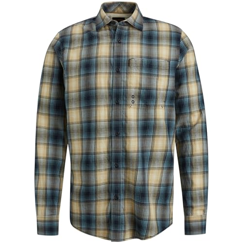 PME Legend Long Sleeve Shirt Ctn Twill Check Salute - XL von PME Legend