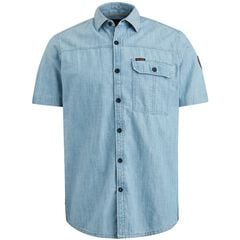 Herren Freizeithemd aus Chambray Kurzarm Regular Fit von PME Legend