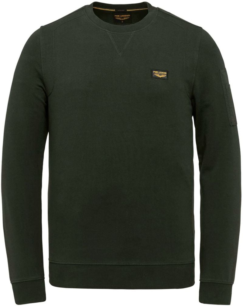 PME Legend Airstrip Pullover Dunkelgrün - Größe 3XL von PME Legend