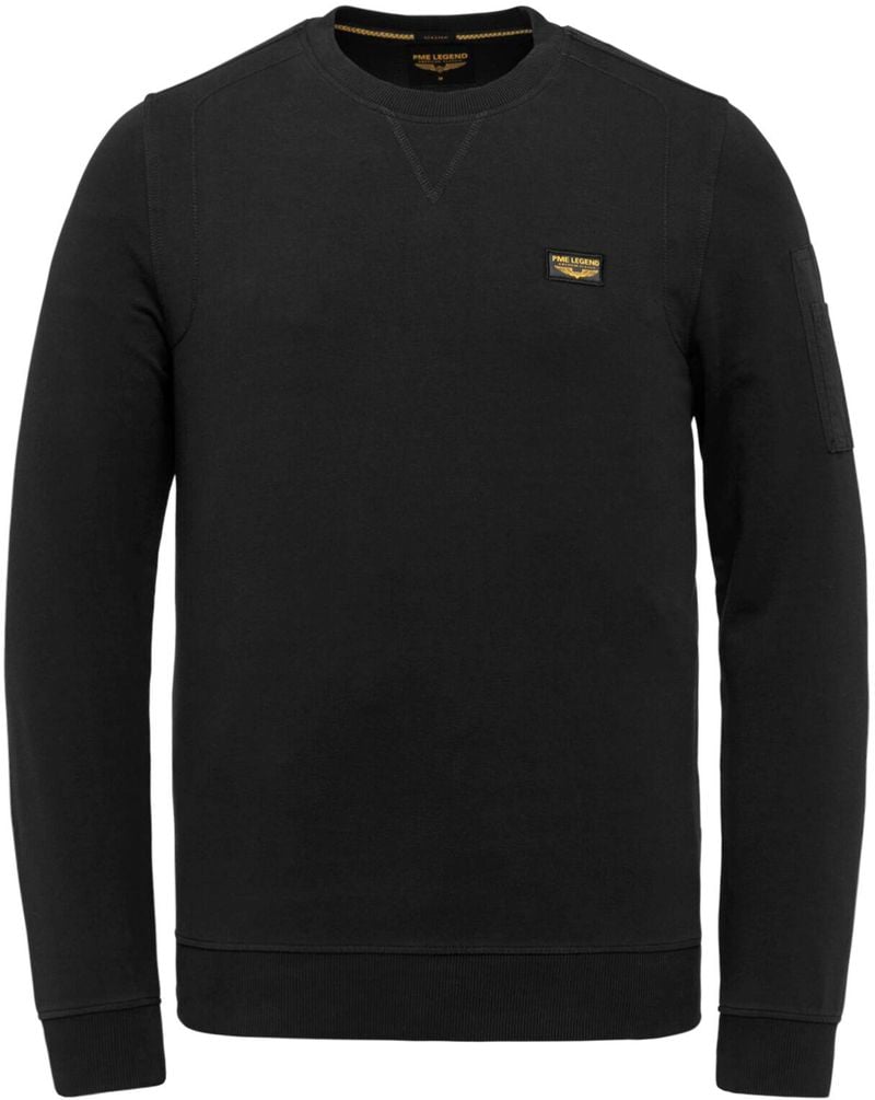 PME Legend Airstrip Pullover Schwarz - Größe 3XL von PME Legend