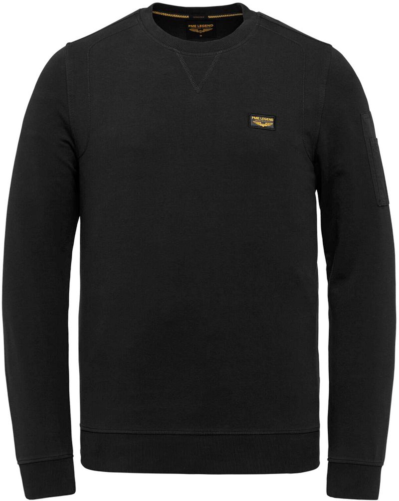 PME Legend Airstrip Pullover Schwarz - Größe S von PME Legend