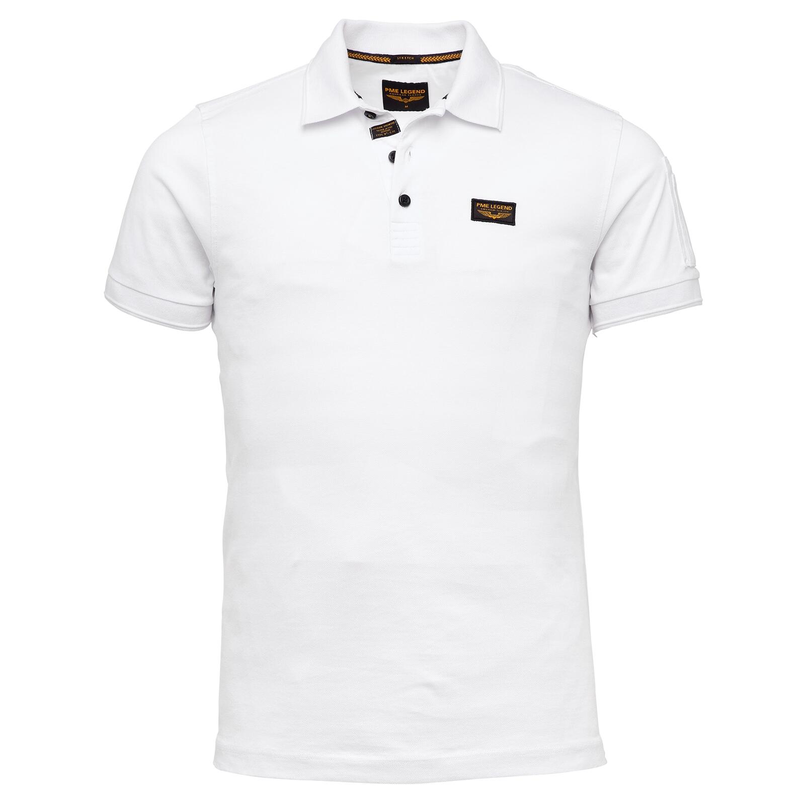 PME Legend - American Classic Polo bright white - Gr. - XXXL von PME Legend