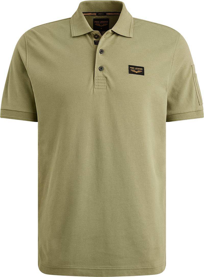 PME Legend American Classic Poloshirt Oil Grün - Größe XXL von PME Legend