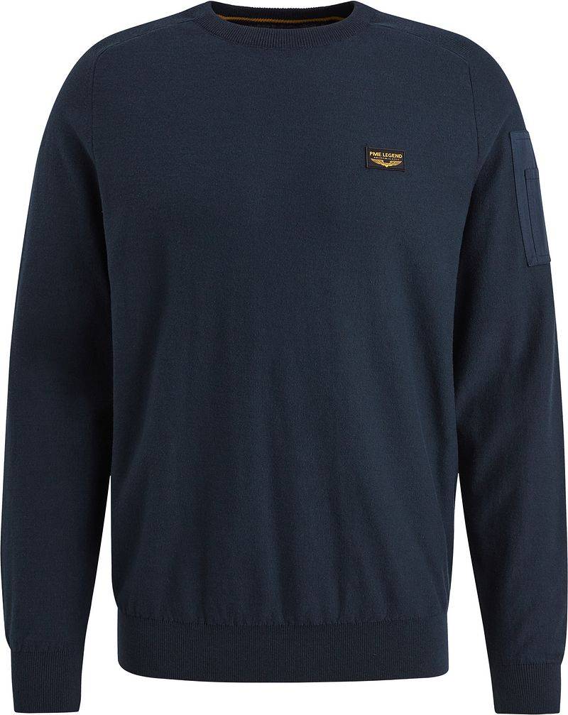 PME Legend American Classic Pullover Navy - Größe XXL von PME Legend