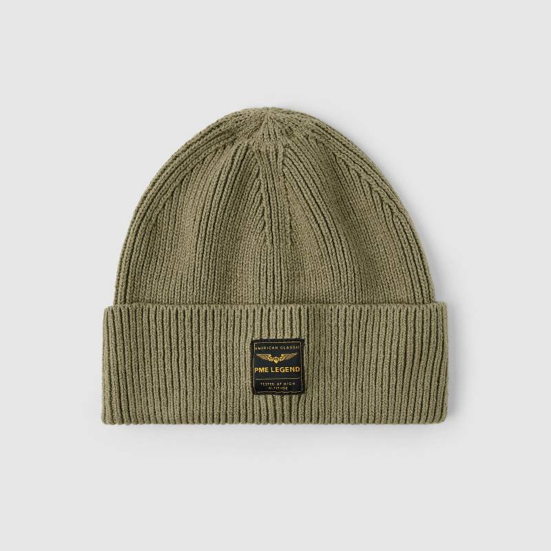 PME Legend - Basic beanie dusky green - Gr. - OS von PME Legend