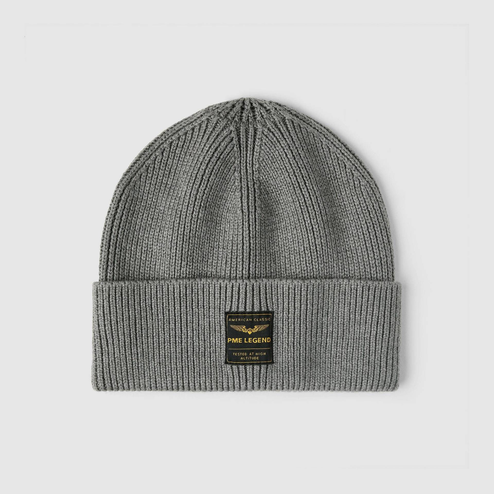 PME Legend - Basic beanie grey melee - Gr. - OS von PME Legend