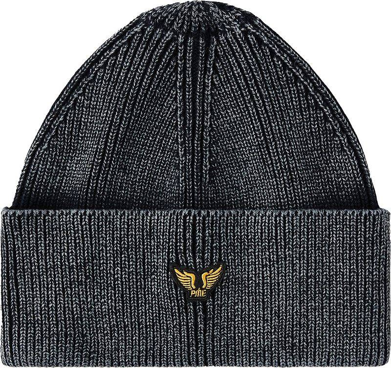 PME Legend Beanie Stone Wash Schwarz - von PME Legend