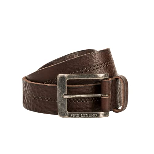 PME Legend Belt Leather Center Stich, braun(dbrown (771)), Gr. 100 von PME Legend