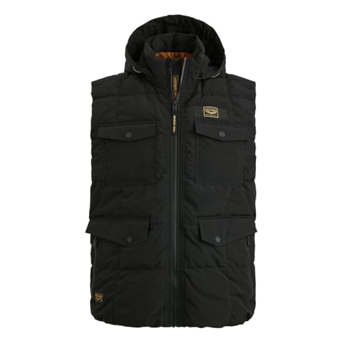 PME Legend Bodywarmer Yetwing Bw Micro Ripstop - Herren Weste, Größe_Bekleidung:XXL, Farbe:black von PME Legend