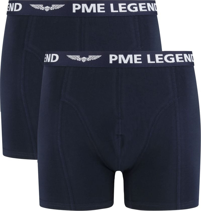 PME Legend Boxershorts 2er-Pack Uni Navy - Größe 3XL von PME Legend