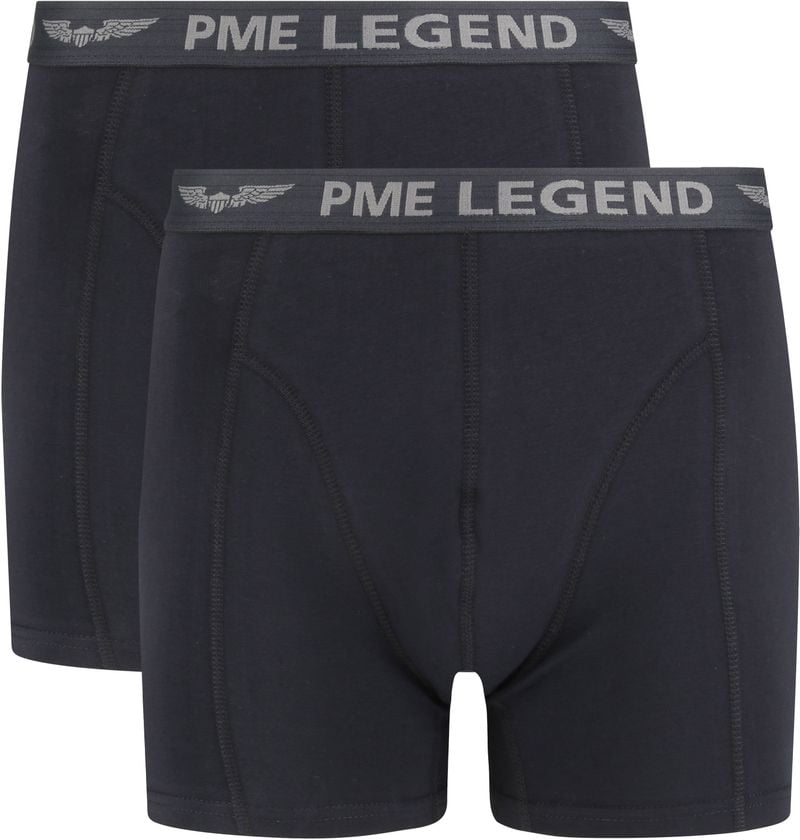 PME Legend Boxershorts 2er-Pack Uni Schwarz - Größe 3XL von PME Legend