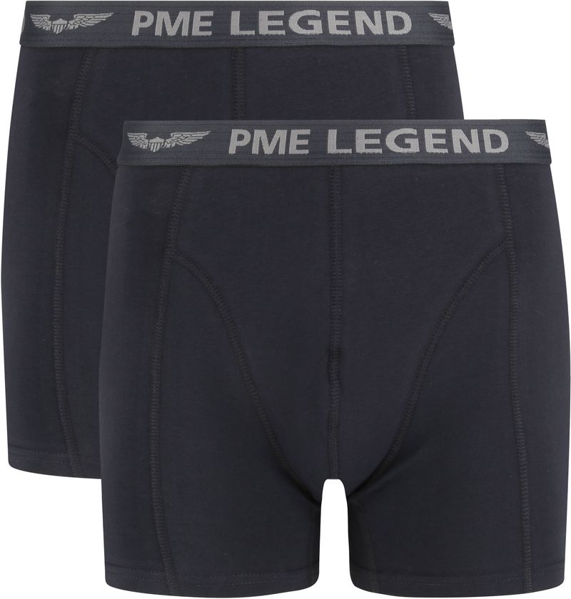 PME Legend Boxershorts 2er-Pack Uni Schwarz - Größe L von PME Legend