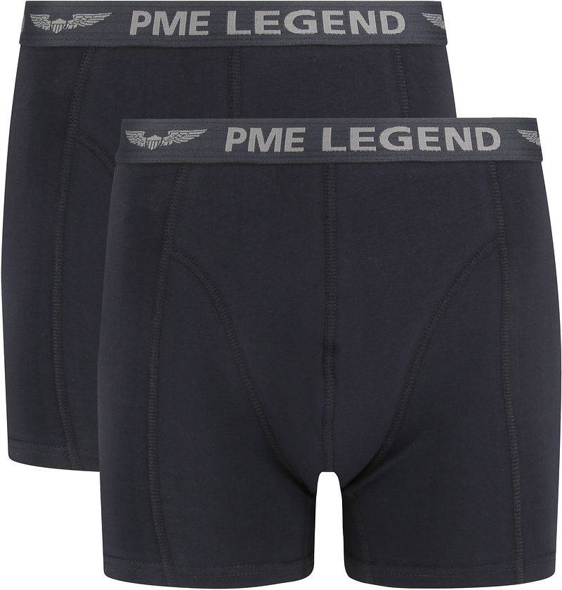 PME Legend Boxershorts 2er-Pack Uni Schwarz - Größe S von PME Legend