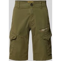 PME Legend Cargoshorts mit französischen Eingrifftaschen Modell 'NORDROP' in Oliv, Größe 30 von PME Legend