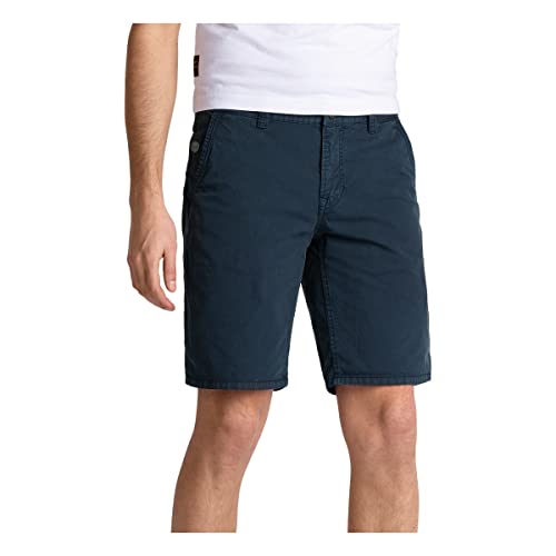 PME Legend Peached Twill Wingtip Shorts -, Hosengröße:38, Farbe:Dark Sapphire von PME Legend