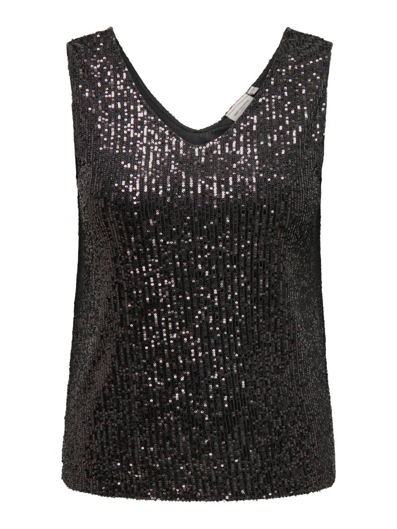ONLY CARMAKOMA - CARANA S/L V-NECK SEQUINS TOP JRS magnet von ONLY CARMAKOMA