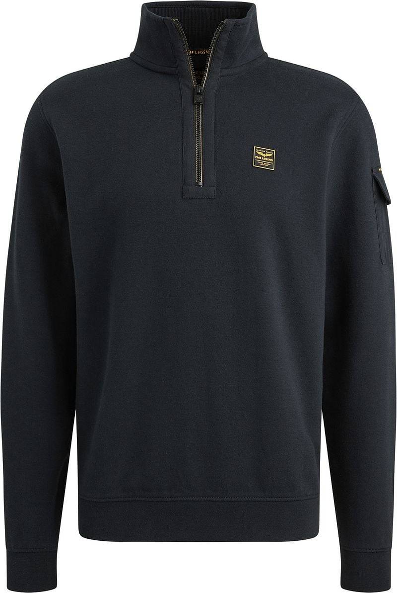 PME Legend Half Zip Sweater Interlock Jersey Navy - Größe M von PME Legend