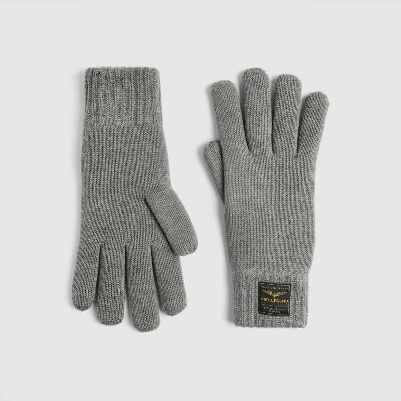 PME Legend - Handschuhe mit Label grau von PME Legend