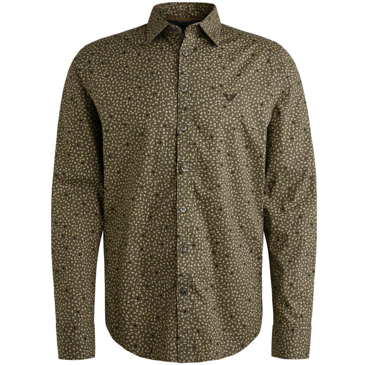 PME Legend - Hemd mit Allover-Print grün - Gr. - XXL von PME Legend