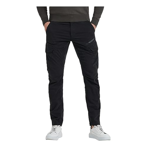 PME Legend Herren Cargohose NORDROP Cargo Stretch Twill Black schwarz - 32/32 von PME Legend