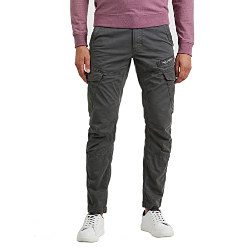 PME Legend Herren Cargohose NORDROP Cargo Stretch Twill Grey grau - 38/32 von PME Legend