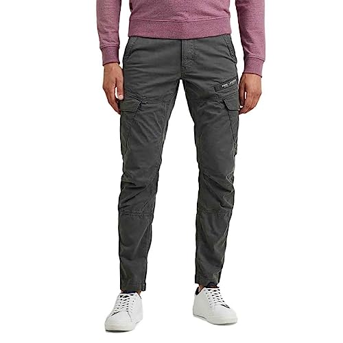 PME Legend Herren Cargohose NORDROP Cargo Stretch Twill Grey grau - 38/36 von PME Legend