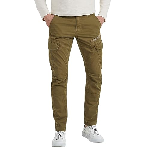 PME Legend Herren Cargohose NORDROP - Tapered Fit - Braun - Brownn W28-W40, Größe:30W / 30L, Farbvariante:Brown 8035 von PME Legend