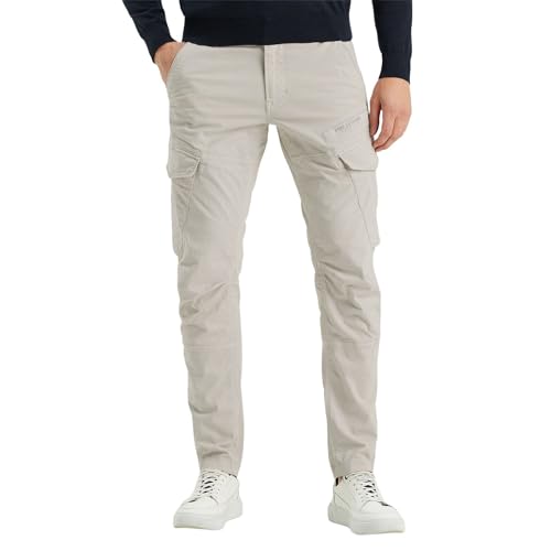 PME Legend Herren Cargohose NORDROP - Tapered Fit - Grau - Grey W29-W40 Stretch, Größe:30W / 32L, Farbe:Grey 959 von PME Legend