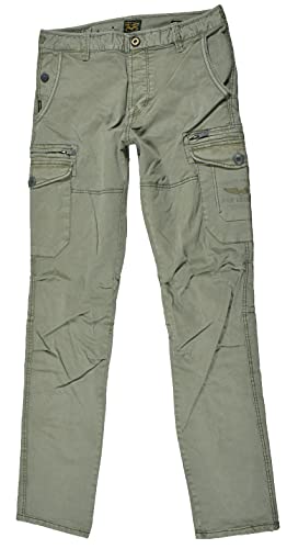 PME Legend Herren Cargohose Skytrooper PTR191601 W31L34, Olive von PME Legend