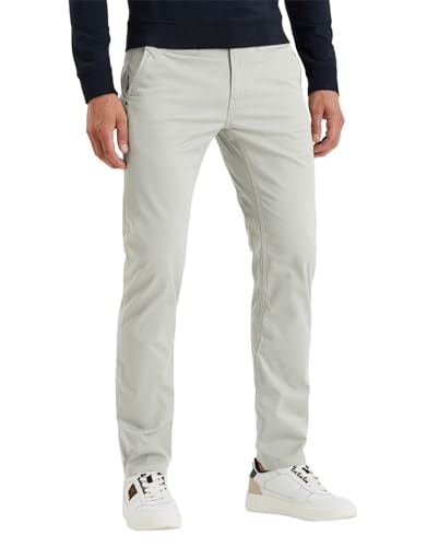 PME Legend Herren Chinohose Twin WASP Chino - Regular Fit - Blau Beige Grün, Größe:32W / 34L, Farbe:Beige 9017 von PME Legend