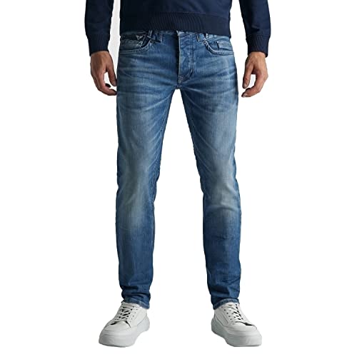 PME Legend Herren Jeans Commander 3.0 Fresh mid Blue blau - 33/36 von PME Legend