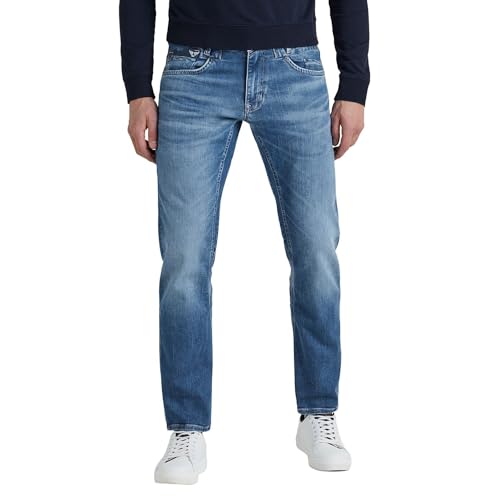 PME Legend Herren Jeans Commander 3.0 - Relaxed Fit - Blau - True Blue Mid, Größe:40W / 32L, Farbe:True Blue Mid TBM PME Legend Herren Jeans Commander 3.0 - Relaxed Fit - Blau - True Blue Mid, Größe:40W / 32L, Farbe:True Blue Mid TBM von PME Legend
