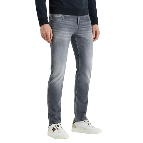 PME Legend Herren Jeans NIGHTFLIGHT - Low Waist - Regular Fit - Blau Grau, Größe:40W / 32L, Farbe:IGB Injected Grey Blue von PME Legend