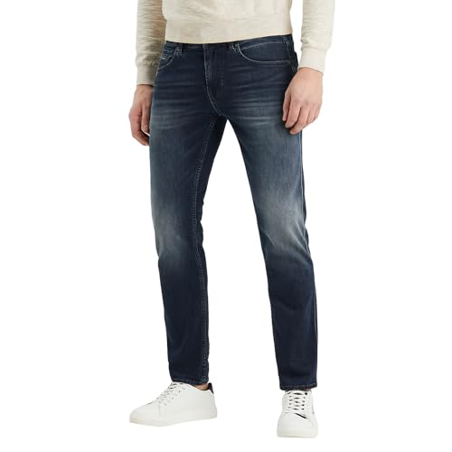 PME Legend Herren Jeans NIGHTFLIGHT - Regular Fit - Blau - Dark Clean Blue, Größe:31W / 36L, Farbe:True Winter Blue TWB von PME Legend