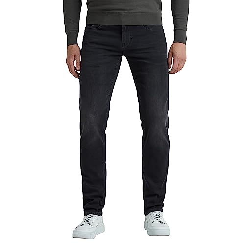 PME Legend Herren Jeans NIGHTFLIGHT - Regular Fit - Schwarz - Real Black Denim, Größe:29W / 30L, Farbvariante:Real Black Denim RBD von PME Legend