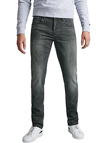 PME Legend Herren Jeans Nightflight Soft mid Grey hellgrau - 32/34, 32W / 34L von PME Legend
