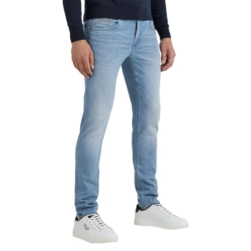 PME Legend Herren Jeans TAILWHEEL - Slim Fit - Blau - Comfort Light Blue W30-W40, Größe:35W / 34L, Farbvariante:Comfort Light Blue CLB von PME Legend