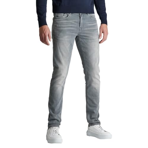 PME Legend Herren Jeans TAILWHEEL - Slim Fit - Grau - Left Hand Grey W28-W40 79% Baumwolle Stretch, Größe:30W / 34L, Farbvariante:Left Hand Grey LHG von PME Legend