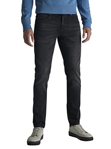 PME Legend Herren Jeans TAILWHEEL - Slim Fit - Schwarz - True Soft Black W28-W40, Größe:29W / 32L, Farbvariante:True Soft Black PTR140-TSB von PME Legend