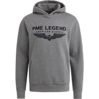 PME Legend Herren Kapuzenpullover Hoodie HOODED SOFT TERRY WITH LOGO - Regular Fit von PME Legend