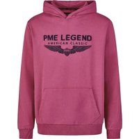PME Legend Herren Kapuzenpullover Hoodie HOODED SOFT TERRY WITH LOGO - Regular Fit von PME Legend