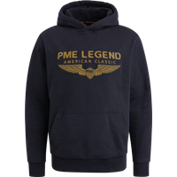 PME Legend Herren Kapuzenpullover Hoodie HOODED SOFT TERRY WITH LOGO - Regular Fit von PME Legend