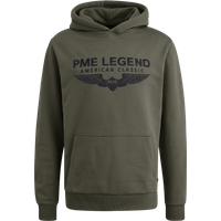 PME Legend Herren Kapuzenpullover Hoodie HOODED SOFT TERRY WITH LOGO - Regular Fit von PME Legend