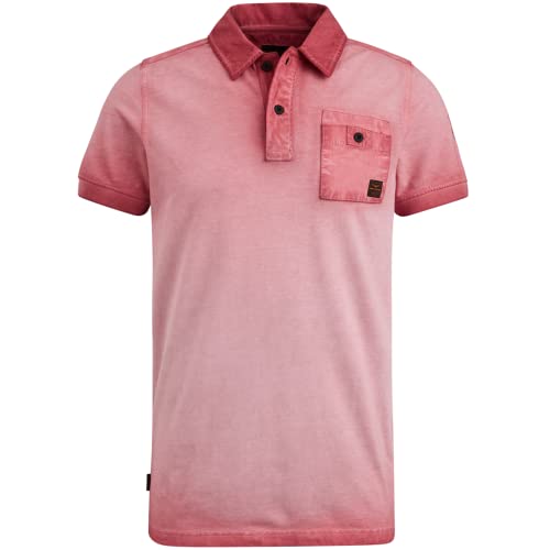 PME Legend Herren Kurzarm Poloshirt Rot M von PME Legend