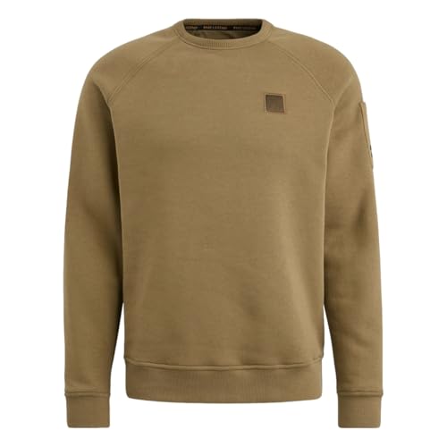 PME Legend Crewneck Soft Fleece Sweat - Herren Sweatshirt, Größe:XXL, Farbe:Otter von PME Legend