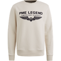 PME Legend Herren Rundhals Pullover CREWNECK SOFT TERRY WITH LOGO - Regular Fit von PME Legend